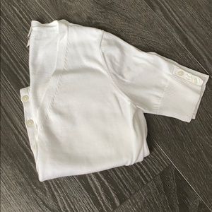 Vintage Loft Short Sleeve Button Down Sweater